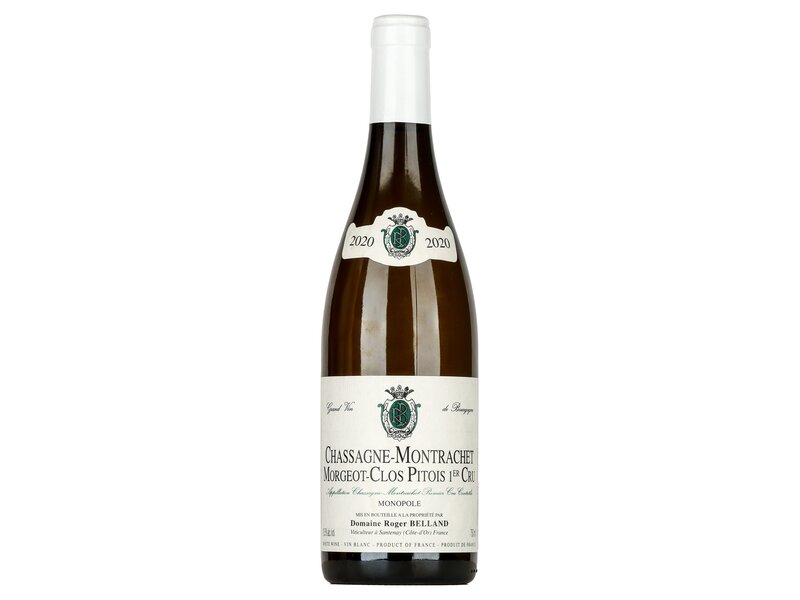 Roger Belland Chassagne-Montrachet Morgeot-Clos Pitois 1er Cru Blanc 2020 0,75l