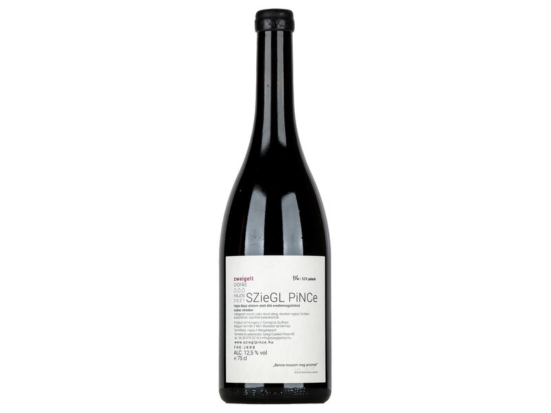 Sziegl Diófás Zweigelt 2021 0,75l