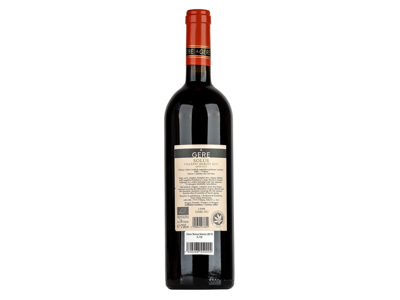Gere Solus Merlot 2019 0,75l