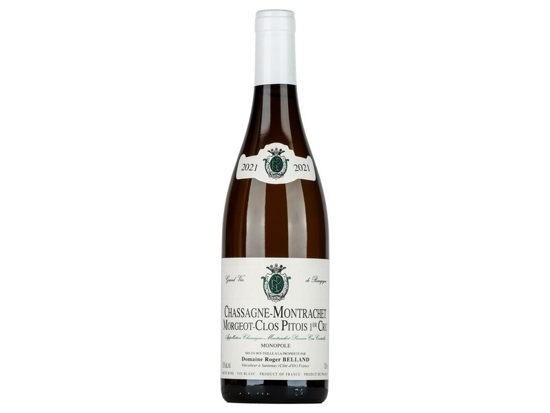 Roger Belland Chassagne-Montrachet Morgeot-Clos Pitois 1er Cru Blanc 2021 0,75l