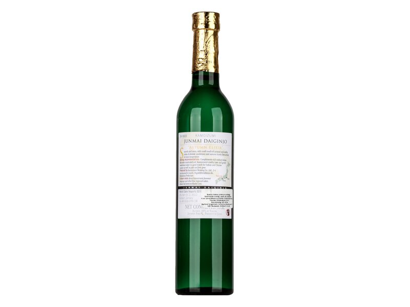 Kamoizumi Junmai Daiginjo Autumn Elixir Sake 0,5l