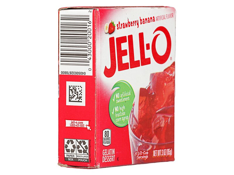 Jell-O Strawberry banana 85g