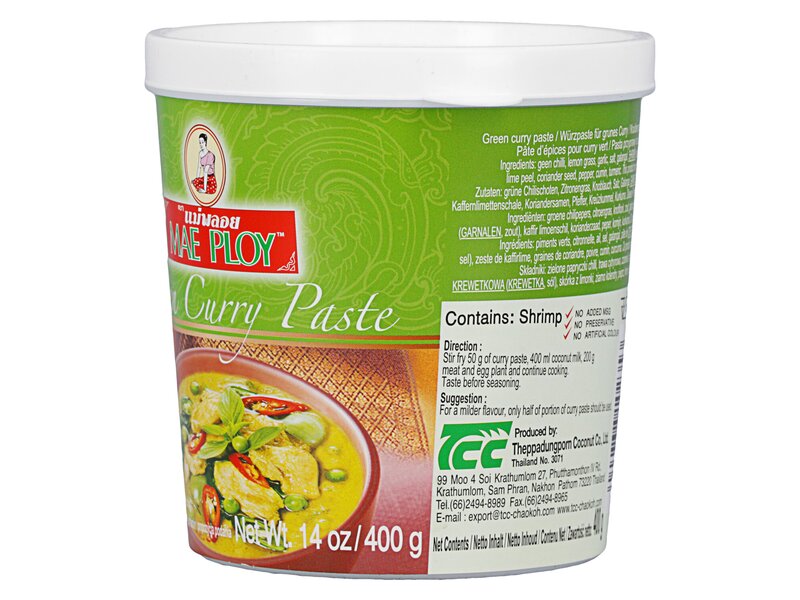 Mae Ploy Green Curry paste 400g
