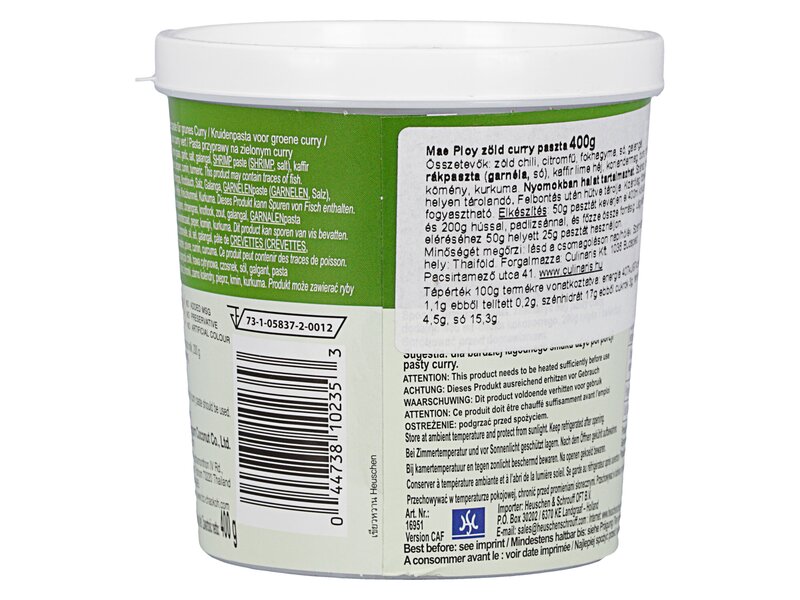 Mae Ploy Green Curry paste 400g