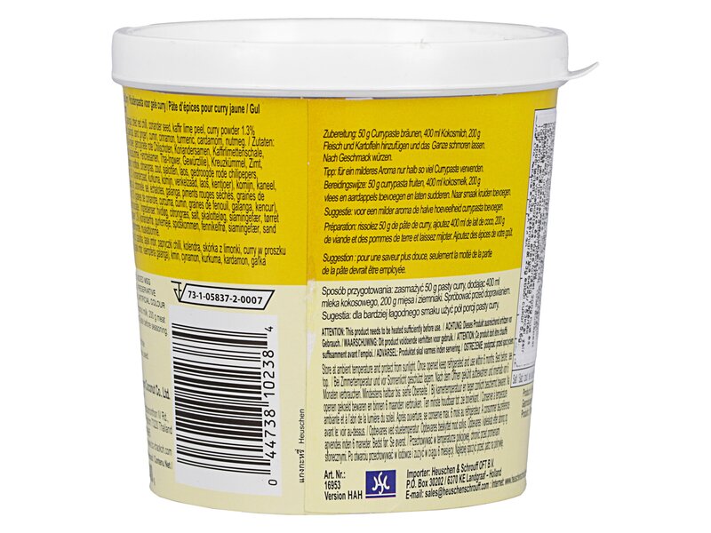 Mae Ploy yellow curry paste 400g