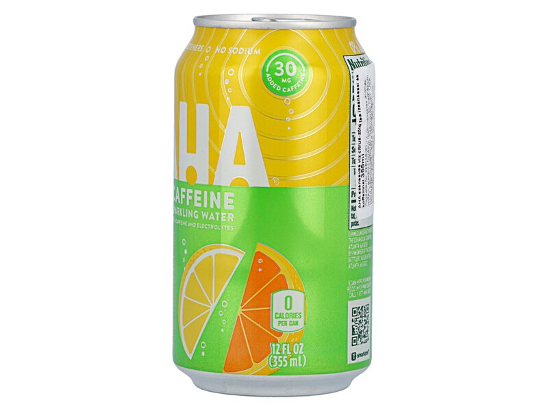 AHA Sparkling Water Citrus + Green Tea 355ml