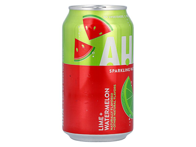 AHA Sparkling Water Lime + Watermelon 355ml