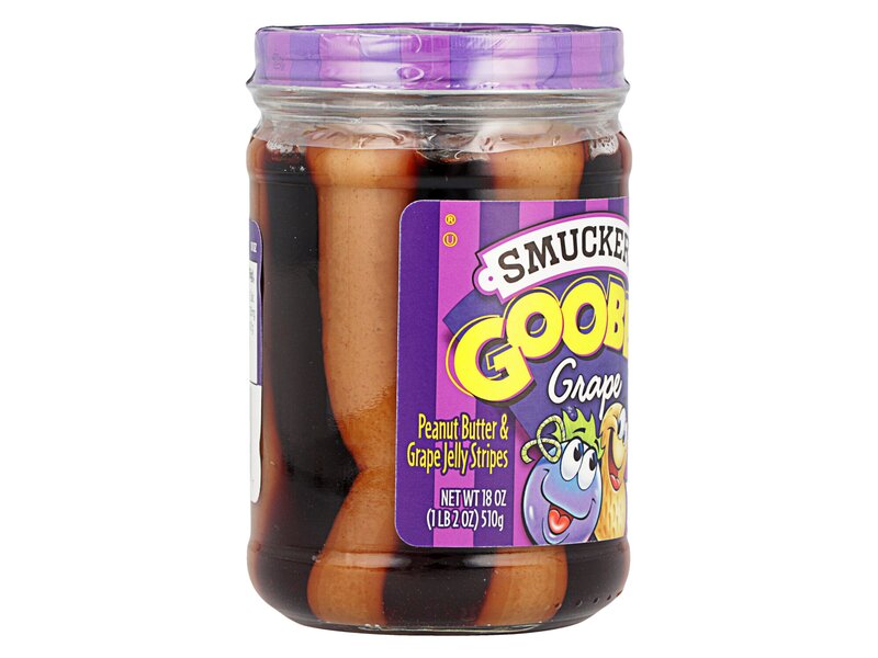 Smucker's Goober Peanut butter& grape jelly stripes 510g