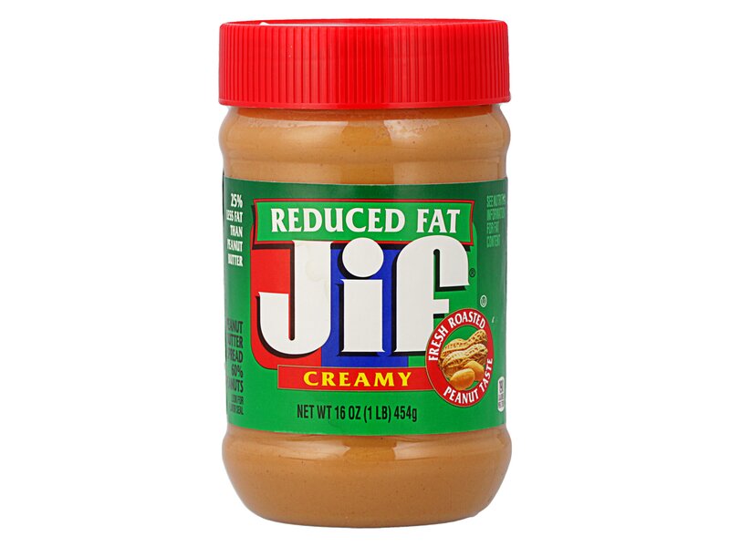 Jif Creamy Peanut Butter Reduced Fat 454g