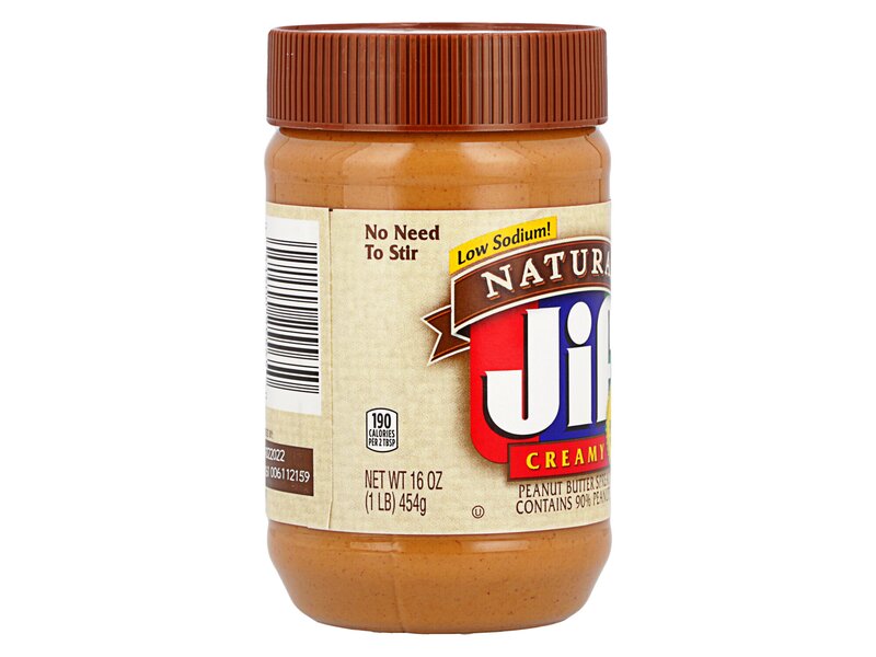 Jif Natural Creamy Peanut Butter 454g