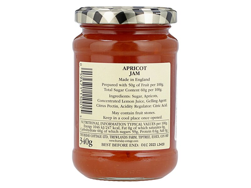 Thursday C. Apricot jam 340g