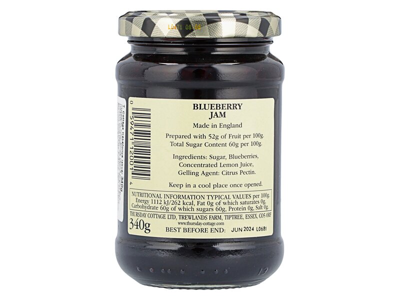 Thursday C. Blueberry jam 340g