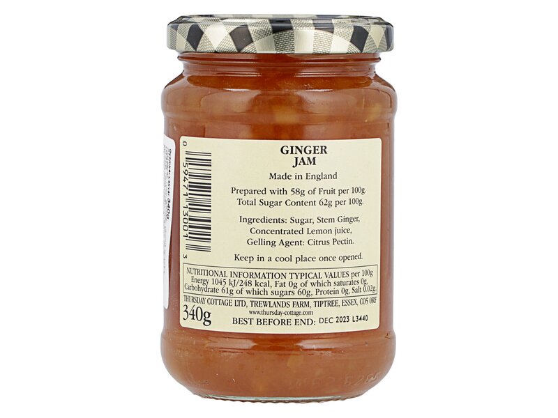 Thursday C. Ginger jam 340g