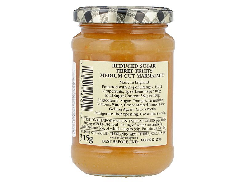 Thursday C. Red.Sugar 3fruit marm. 315g