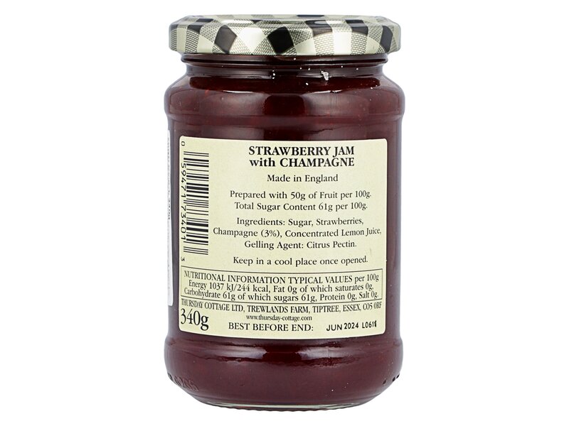Thursday C. Strawberry & Champagne 340g