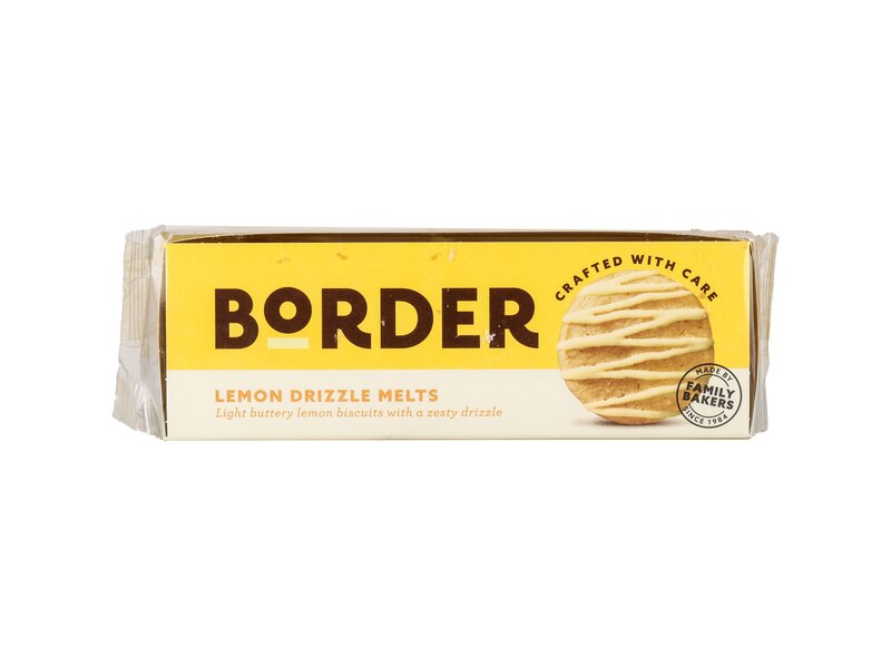 Border Biscuits lemon drizzle melts 150g