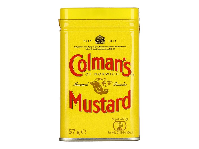 Colman's Mustár por fémdoboz 57g