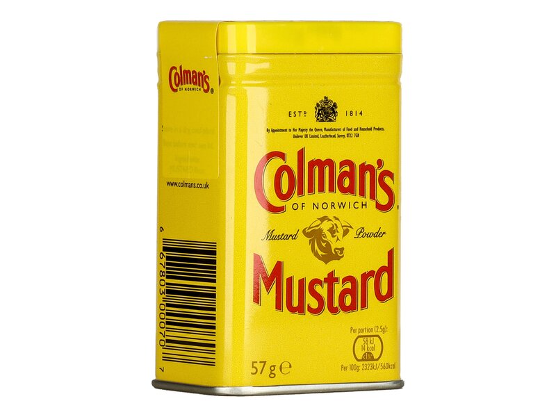 Colman's Mustár por fémdoboz 57g