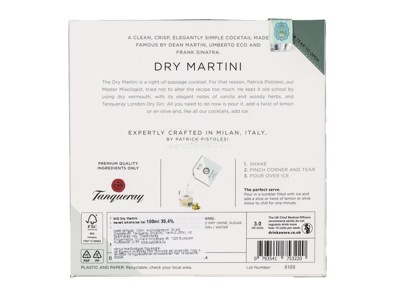 Nio Dry Martini 0,1l
