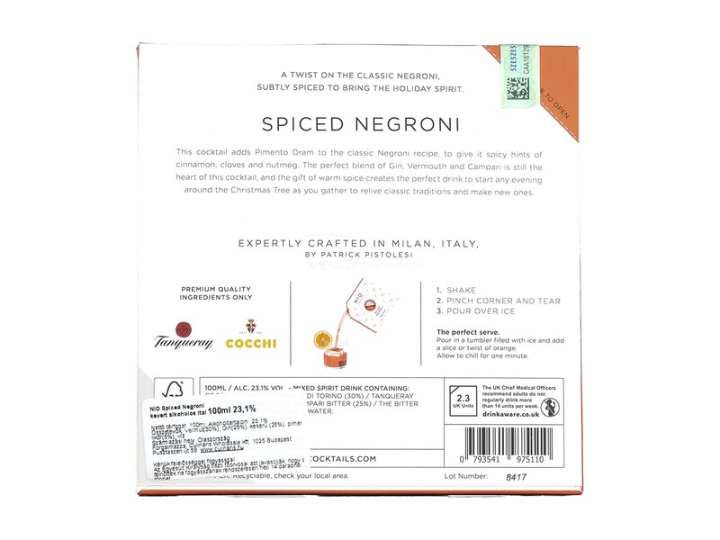 Nio Spiced Negroni 0,1l