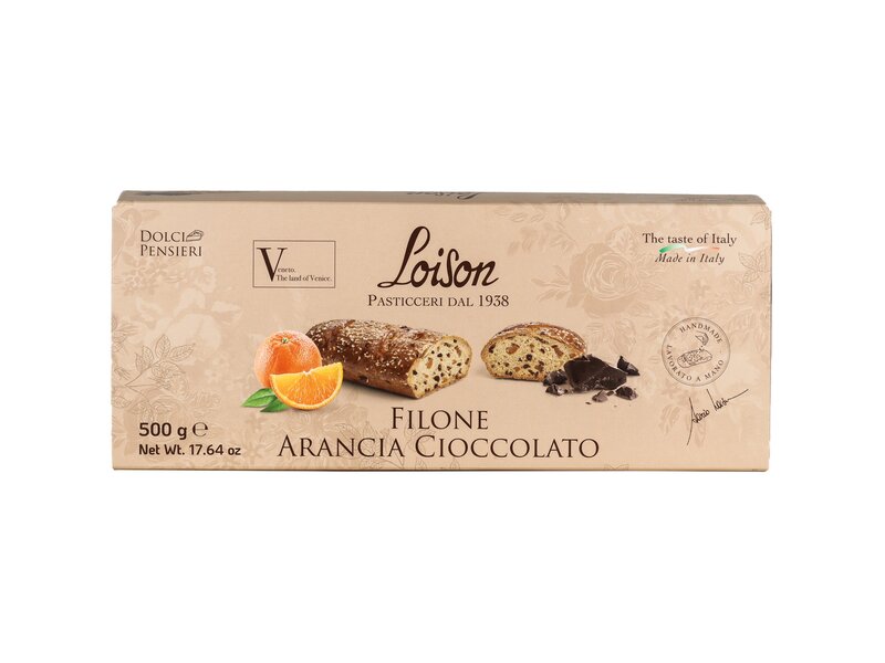 Loison 208 Loaf of Panettone Orange and Chocolate 500g