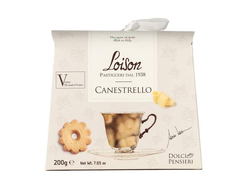 Loison vaníliás- vajas olasz keksz 200g 1000A
