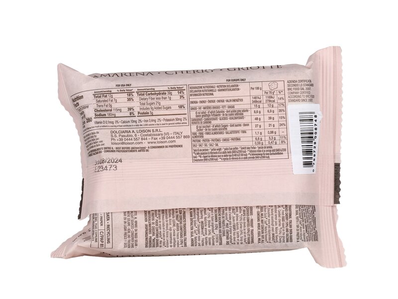 Loison Panettone kandírozott cseresznyével L311 80g