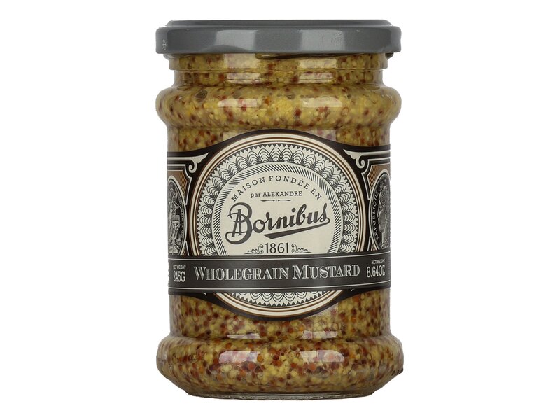 Bornibus Rusztikus magos mustár 245g