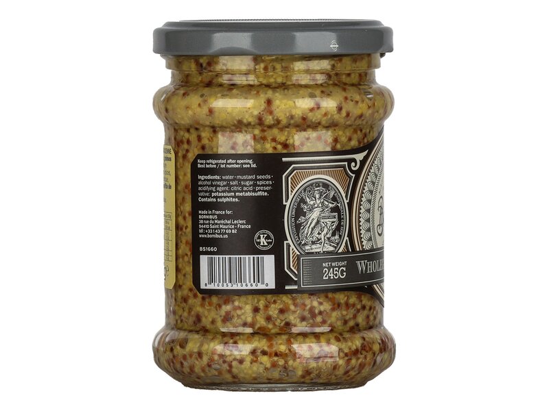 Bornibus Rusztikus magos mustár 245g