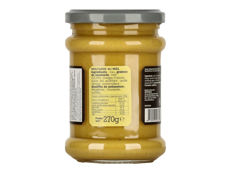 Bornibus Mézes mustár 270g