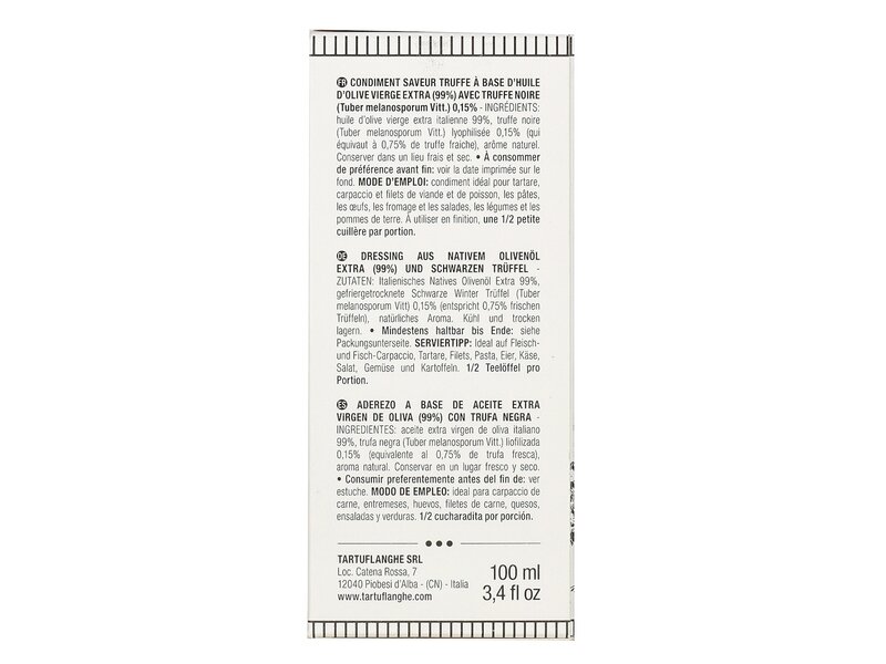 Tartuflanghe fekete szarvasgombás olívaolaj (Tuber Melanosporum) 100ml