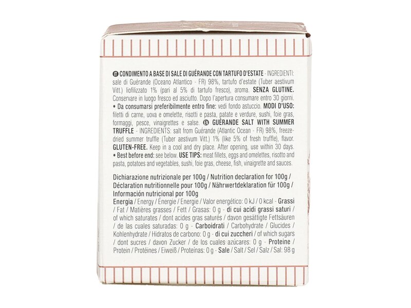 Tartuflanghe fekete szarvasgombás só (Tuber Aestivum Vitt.) 30g