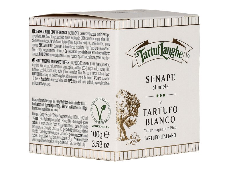 TartufL* Mustard with Honey and White Truffle 100g