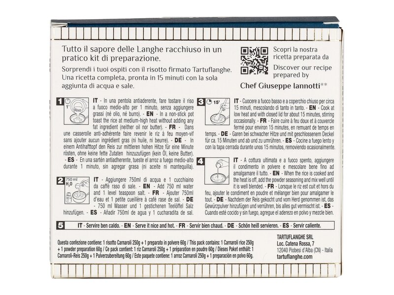 TartufLanghe Truffle RIsotto 310g