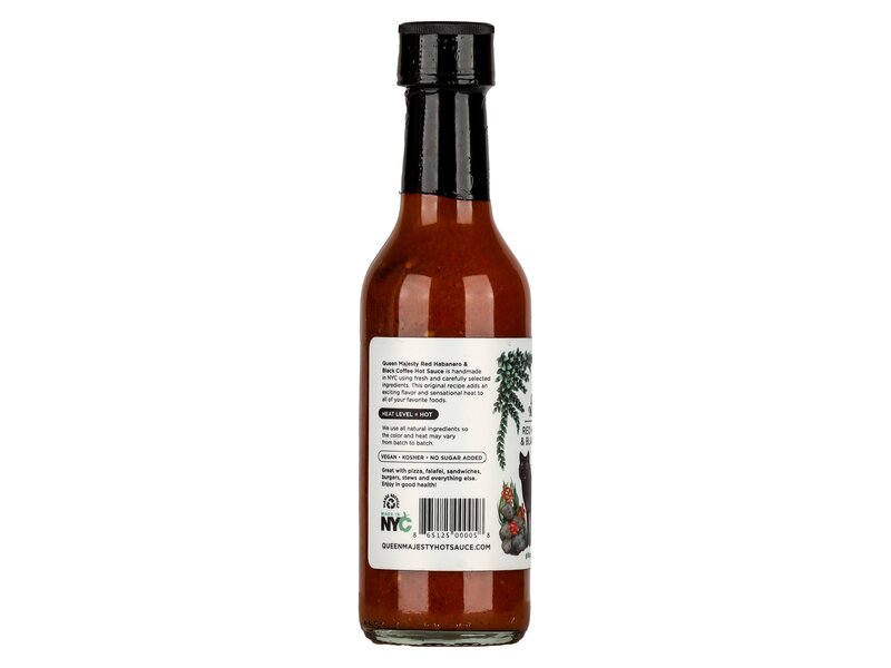 Queen Majesty Red Habanero & Black Coffee Hot Sauce 147ml