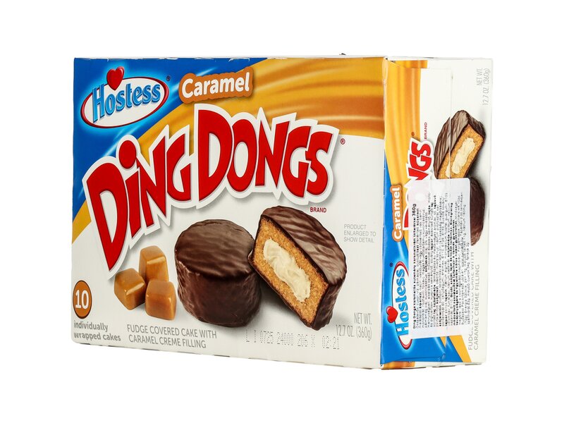 Hostess Ding Dongs Karamellás sütemény karamellkrémes tölteleékkel 360g