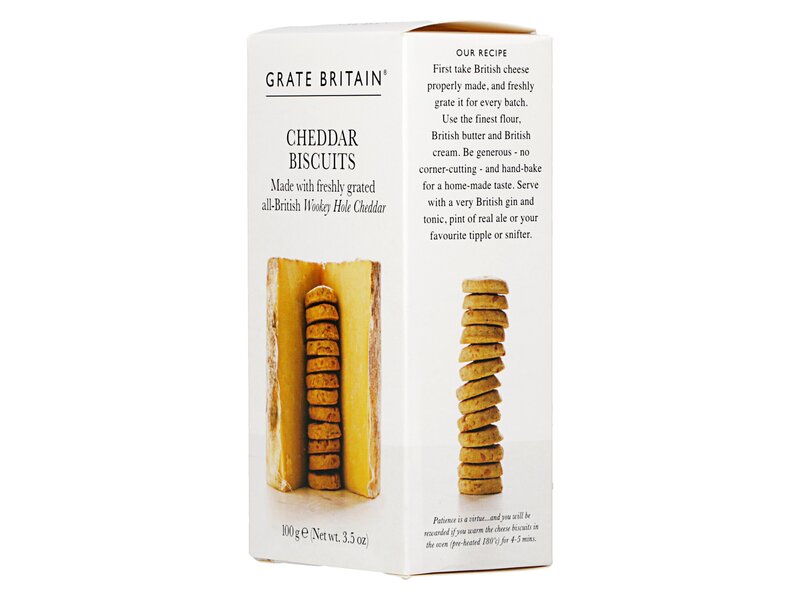 AB Grate Britain Cheddar biscuits 100g