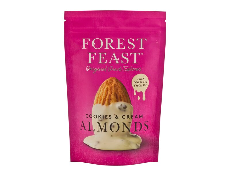 Forest Feast Cookies Cream & Almonds 120g