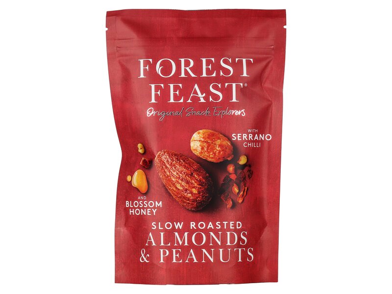 Forest Feast Pörkölt mandula és földimogyoró mézzel és Serrano chilivel 120g