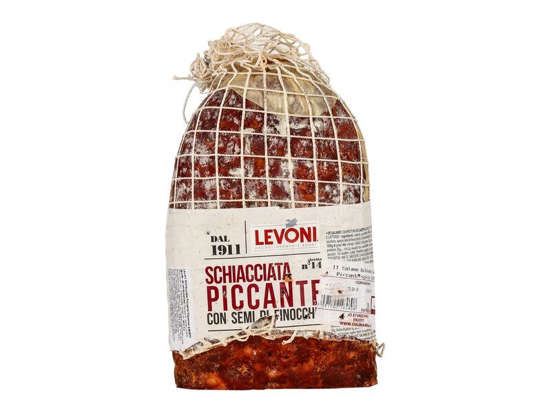 IT Salame Schiacciata Piccante spicy LEV