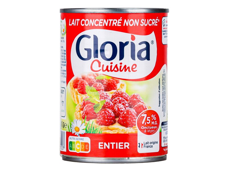 Gloria* natúr sűrített tej 410g