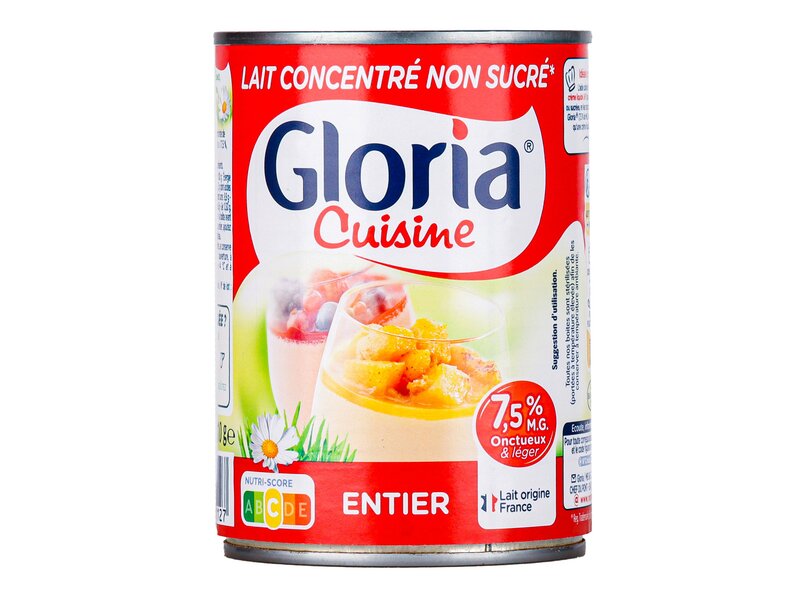 Gloria* natúr sűrített tej 410g