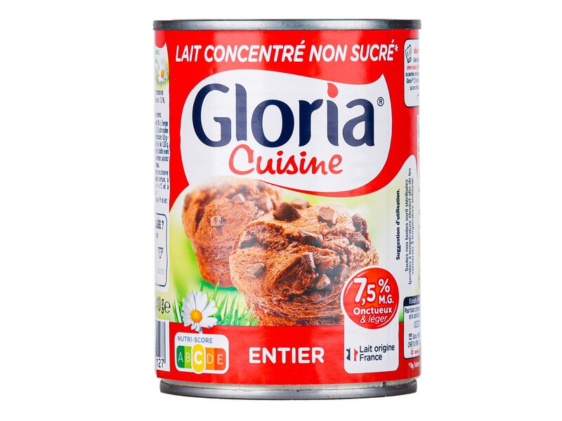 Gloria* natúr sűrített tej 410g