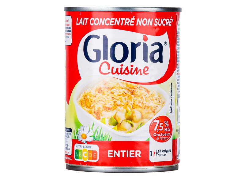 Gloria* natúr sűrített tej 410g