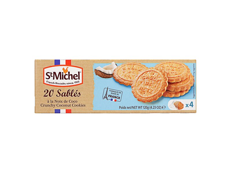 St Michel Sablés 20 Coconut Biscuits 120g