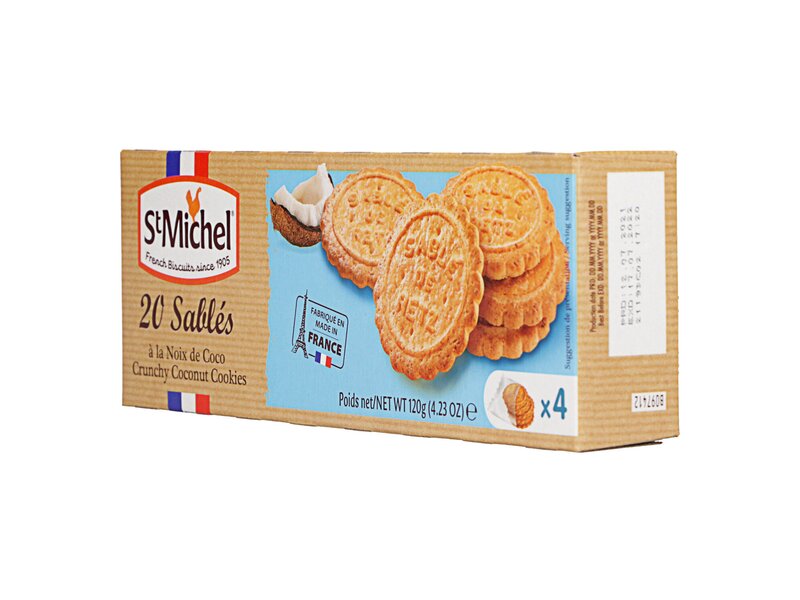 St Michel Sablés 20 Coconut Biscuits 120g