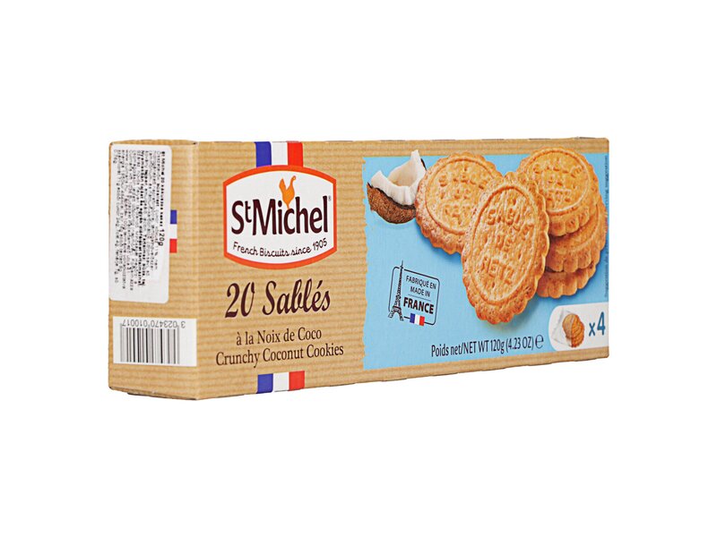 St Michel Sablés 20 Coconut Biscuits 120g