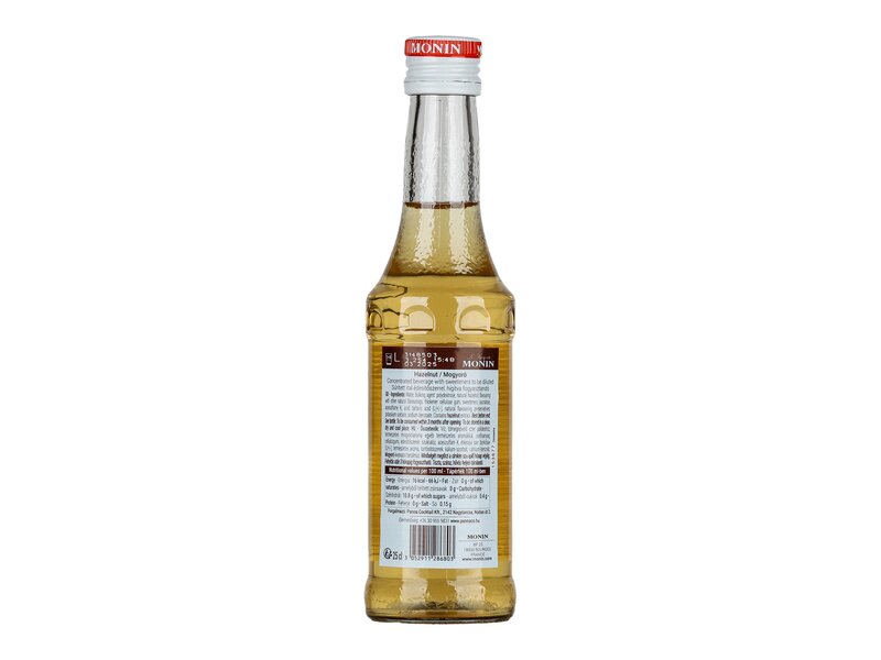 Monin Cukormentes Mogyoró Szirup 250ml