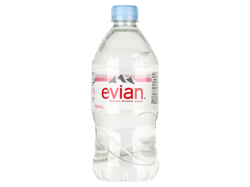 Evian ásványvíz 750ml (japán c.) 