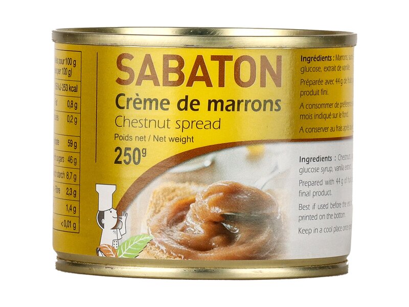 Sabaton Creme de marrons 250g